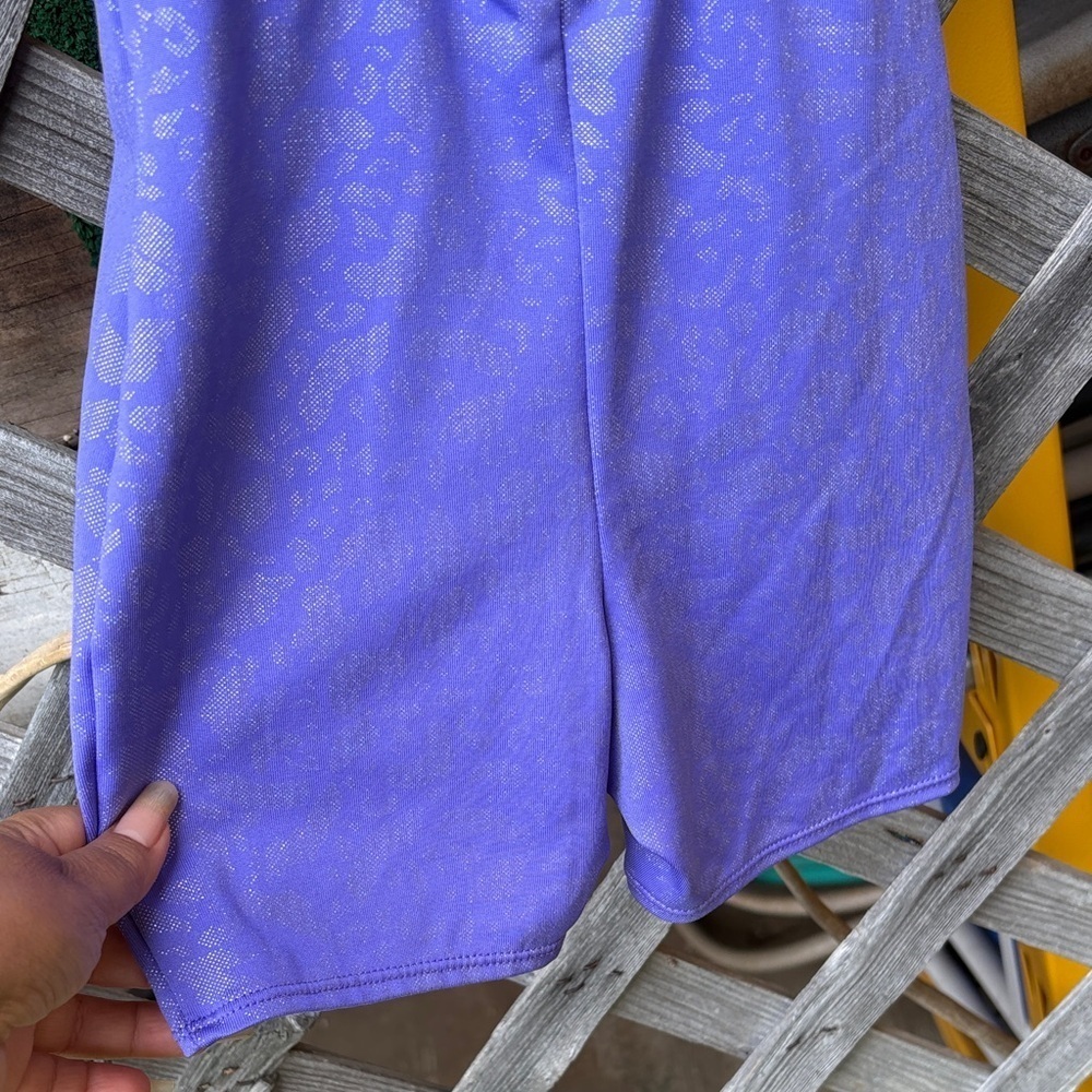 Cat & Jack Shimmering Purple gymnastic suit - Picture 4 of 7